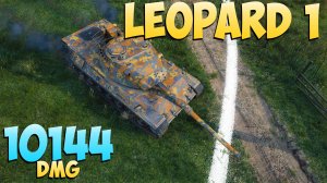 Leopard 1 - 3 Фрагов 10.1K Урона - Энергичный! - Мир Танков