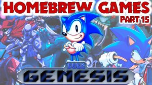 Homebrew, Unlicensed and Hacks games Sega Genesis Part 15