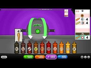 Papa's Wingeria HD - Reaching Rank 20 + Sienna and Potato Skins Unlocked