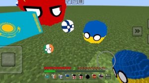 Проверяю в майнкрафте страны шары