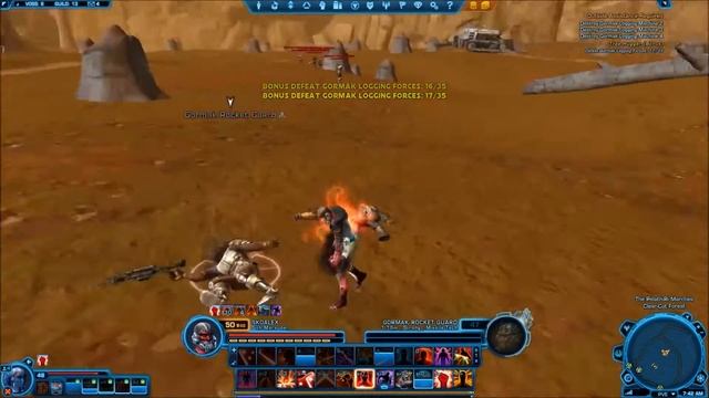 SWTOR free to play Sith Warrior Voss planet quests part 5 смотреть онлайн