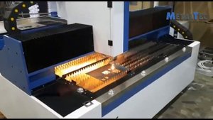 MetalTec 1530S - Резка углеродистой стали углеродистой стали 4 мм
