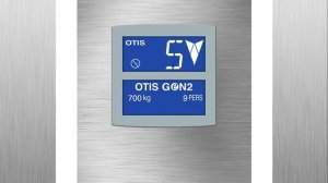 SUPER RARE! European OTIS Gen 2 Elevator/Lift at the Luxen Hotel, Ladefront, Ttheoville