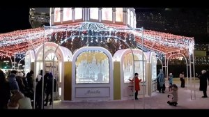 Три минуты возле здания "Татнефть" в первый день  Нового года.