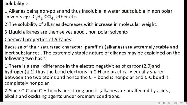 1. BSc 1/2 - Organic and General Chemistry - Unit 1- Carbon -Carbon Covalent Bond