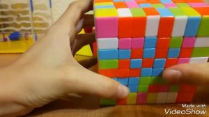 Как собирать кубик Рубика 8×8 / часть 3