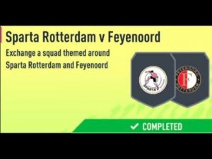 FIFA 22- Ultimate Team: Marquee Matchups SBC 2/4 (Sparta Rotterdam v Feyenoord) Reward #170 (PS5)