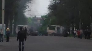 Укры пытались захватить Краматорск 03,05,14