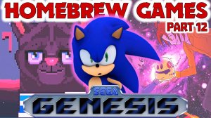 Homebrew, Unlicensed and Hacks games Sega Genesis Part 12