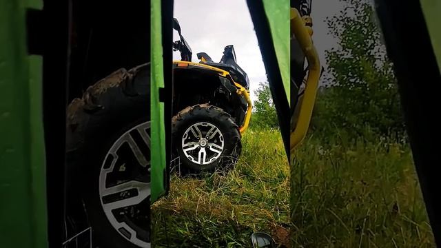 Какова красота в дождь в палатке ️ #квадроциклы #природа смотреть онлайн