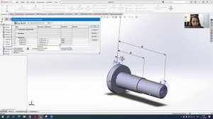SolidWorks. Уравнения на примере болта.