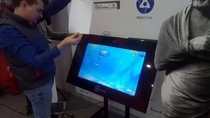 Интеграция Alive Color в интерактивные стенды для РосАтом