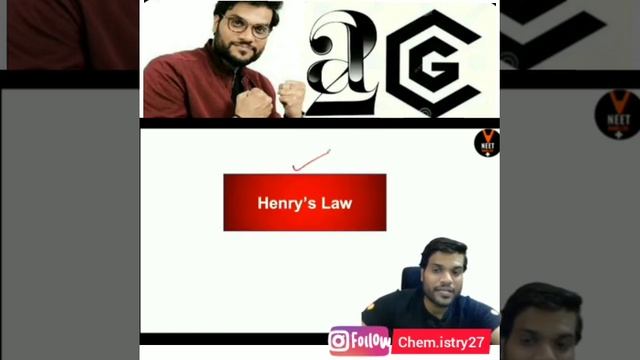 A2 chemistry Guru 💯 Dhoom series part-23 solubility of gas in liquid of solution chapter by A2 sir