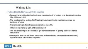 Liver Transplant Waitlist, Part 2 - Finding a Donor | UCLA Transplantation Services