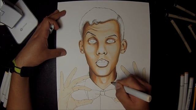 STROMAE Copic illustration *[StudioKozmo]* смотреть онлайн