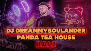 Amazing DJ set from Bali. Panda Tea House. DJ Dreammysoulander
