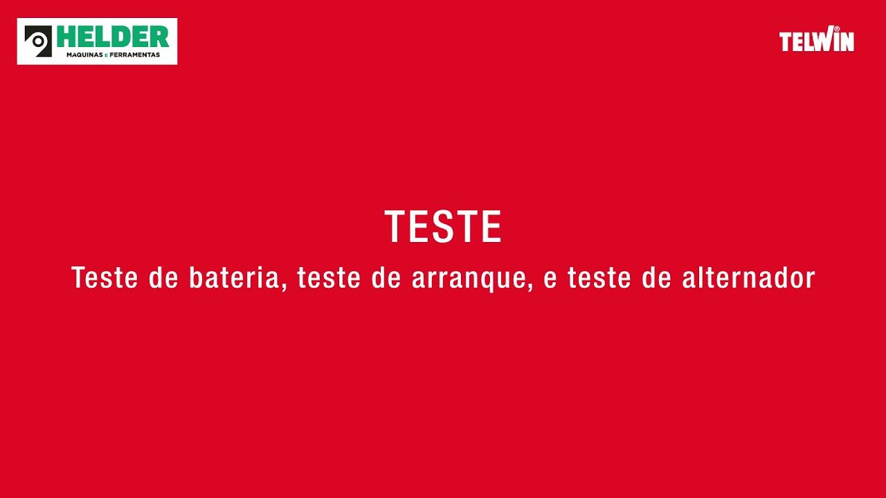 Telwin Doctor Charge - Configurações básicas (carregador de baterias) смотреть онлайн