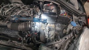 Volvo xc60 2.4d AT (автомат) нет связи с TCM, не крутит стартер, заблокирован селектор. Починил.