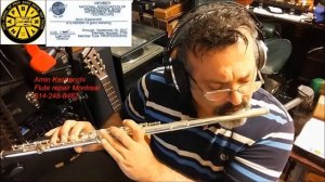 Yamaha 221 Flute Play Test -  Amin Flutes