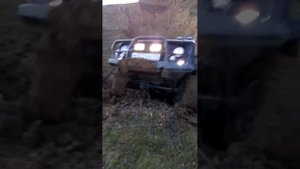УАЗ с колесной блокировкой от БТР в переднем мосту