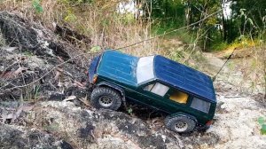 WPL C34KM vs. WPL C44KM vs. SCX10 | Rock Crawling 1/16 vs. 1/10 Scale RC Car