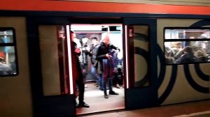 Поезд Москва 2019!Московское метро!