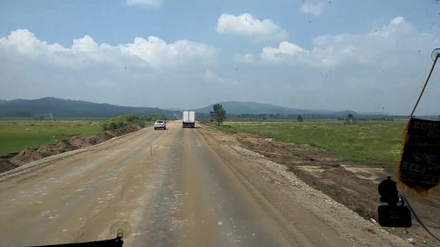 Катим Домой. Погода делает сюрпризы. Размытая дорога на Байкале