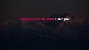 Måneskin - Le Parole Lontane (Karaoke/Instrumental)