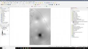 Интерполяция данных в QGIS на основе данных из excel таблицы