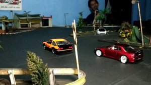 Wltoys k989 k969 mini rc drift competition (Tandem Bracket)