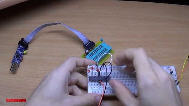 Обзор USBASP программатора и как прошить Atmega8 смотреть онлайн