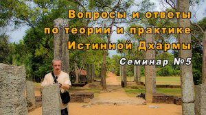 Вопросы и ответы по теории и практике Истинной Дхармы. Семинар №5