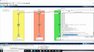 Cisco Packet Tracer  -  BGP (Border Gateway Protocol)