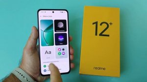 realme 12+ 5G  Распаковка / Настройка / Первое Знакомство