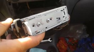 Замена на штатную рамку магнитолы на Daewoo Matiz 0 8