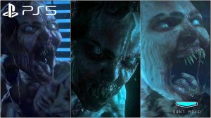 Every Wendigo Monster Encounter in UNTIL DAWN PS5 4K60fps