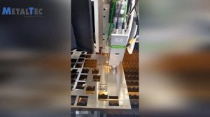 Лазерный станок MetalTec 1530F - резка нержавеющей стали 1 мм