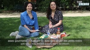 Picnic in Paris in Slow French | Super Easy French 162