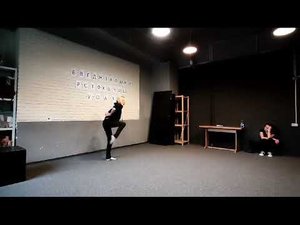 актерское мастерство. этюд " я- животное"