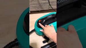 Пароочиститель Kitfort КТ-9137-2 черно-зеленый #китфорт #Kitfort #пароочиститель Kitfort КТ-9137-2