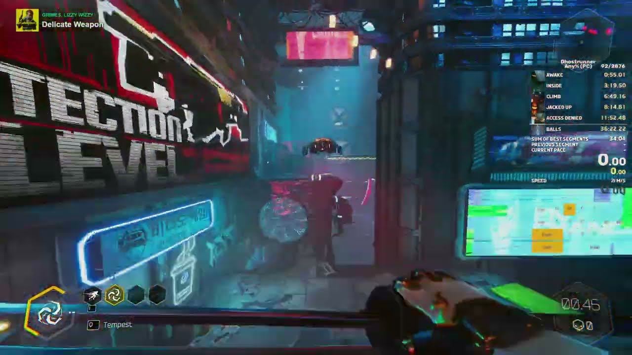 Ghostrunner Speedrun : Dharma 50.530 IL смотреть онлайн