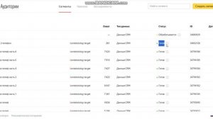 Как в Директе сделать ретаргет по базе контактов из Яндекс Аудитории? Создаем сегмент, условие
