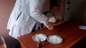 Алгоритм практичної навички"Проведення проби Манту"