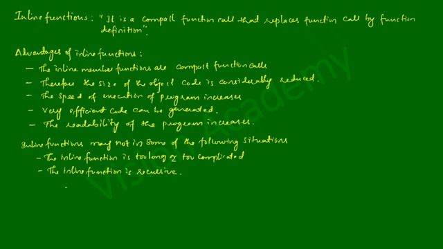 inline function in c++ step by step explained
