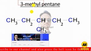 Isomers of Hexane - Different isomers of hexane with structural formula - Asim Ansari