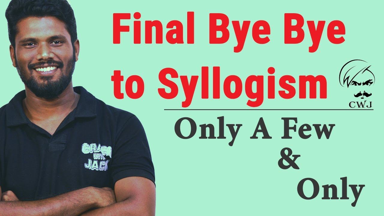 Syllogism - only a few & only concept | all about only few | IBPS clerk 2019 | Mr.jackson