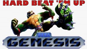 ALL HARD BEAT-EM-UP SEGA MEGA DRIVE/GENESIS