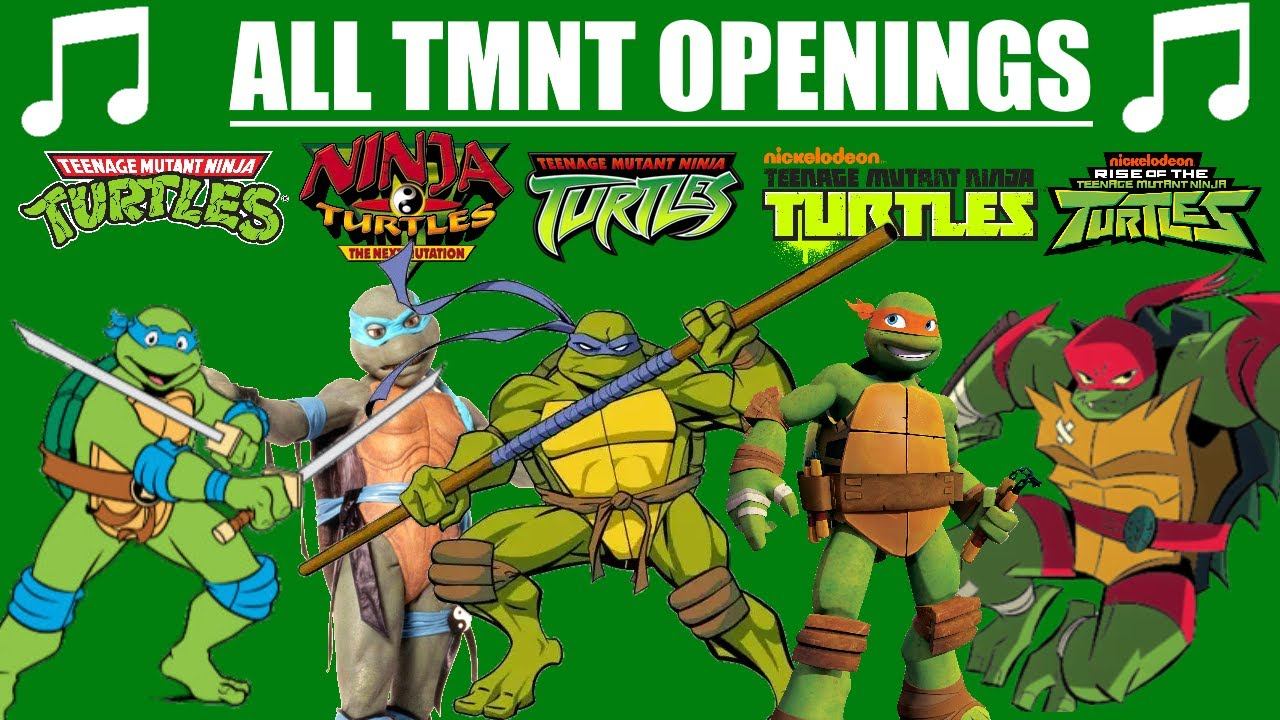 All TMNT Openings смотреть онлайн