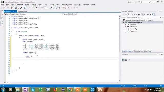 How to make calculator in C sharp in 5 minutes