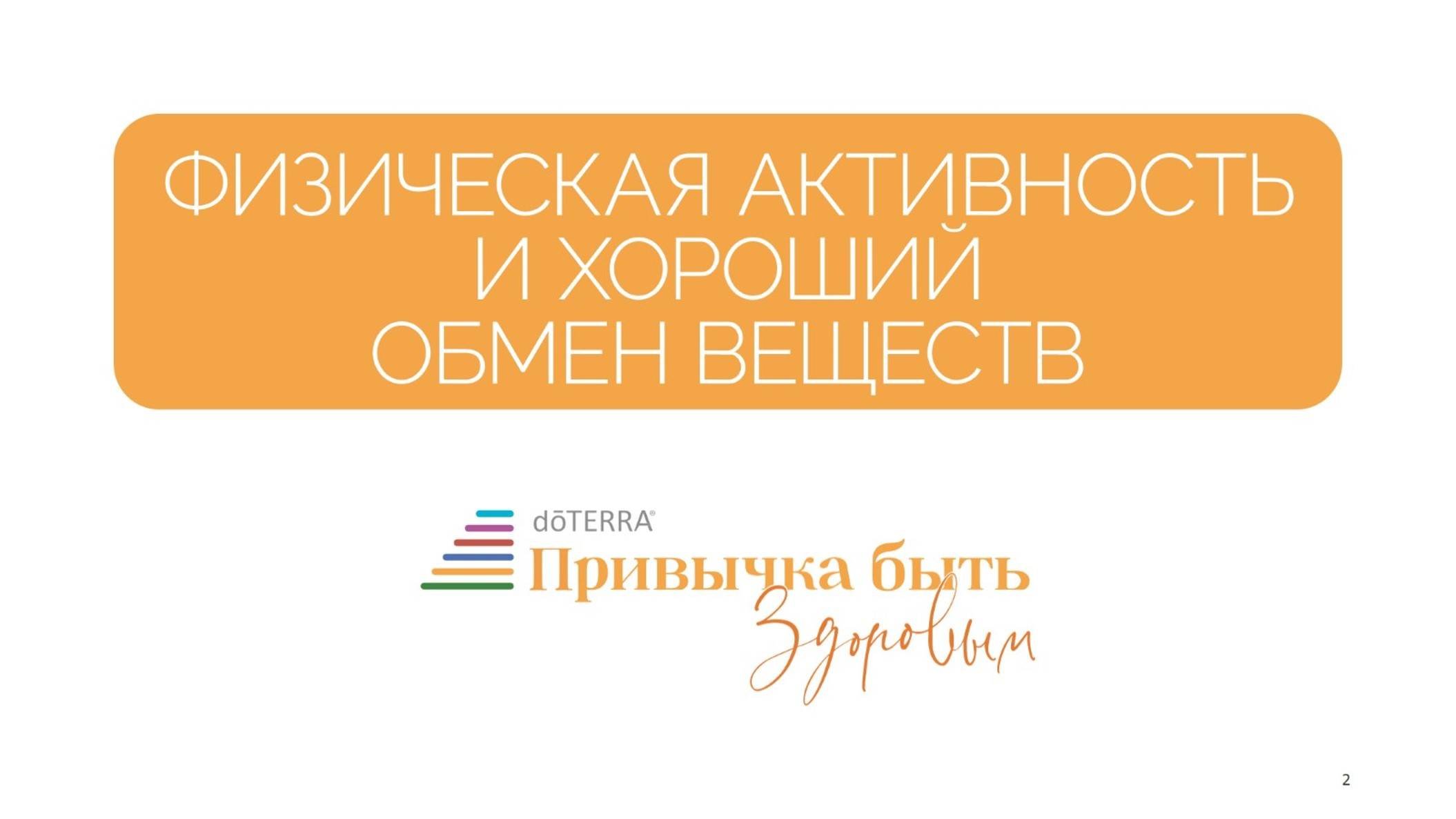 Физическая активность и здоровый метаболизм